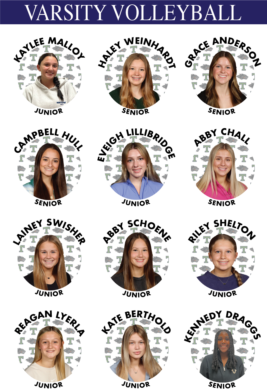 Volleyball Roster